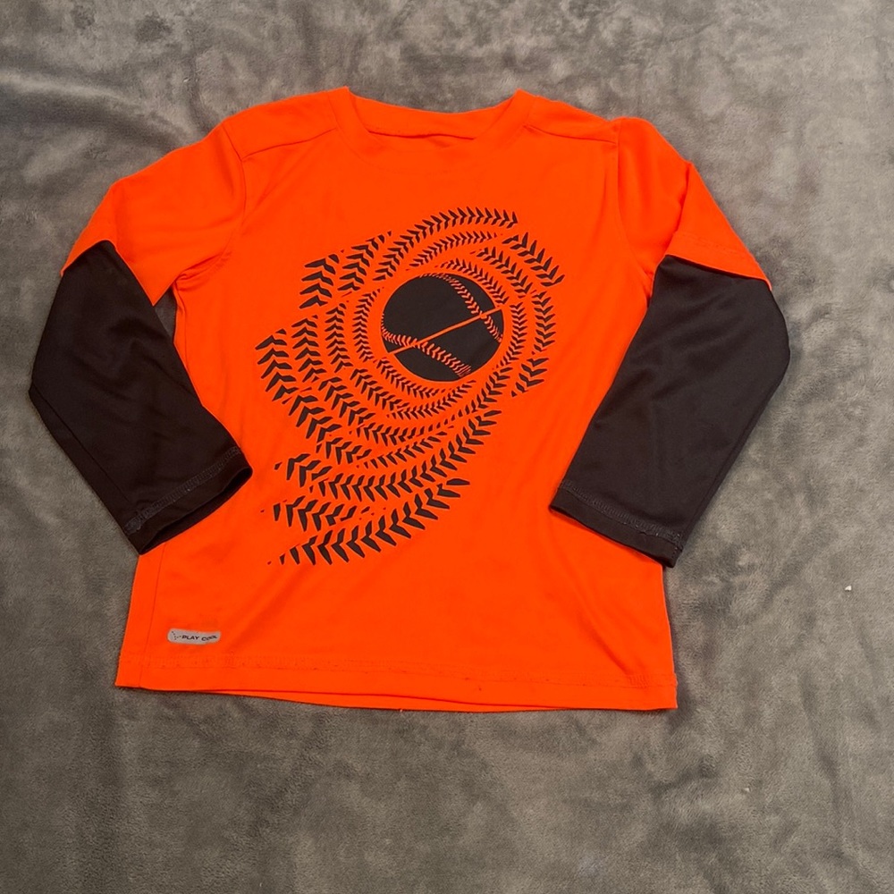 COPY - Jumping Beans Boys Baseball Long Sleeve Shirt Size 4T